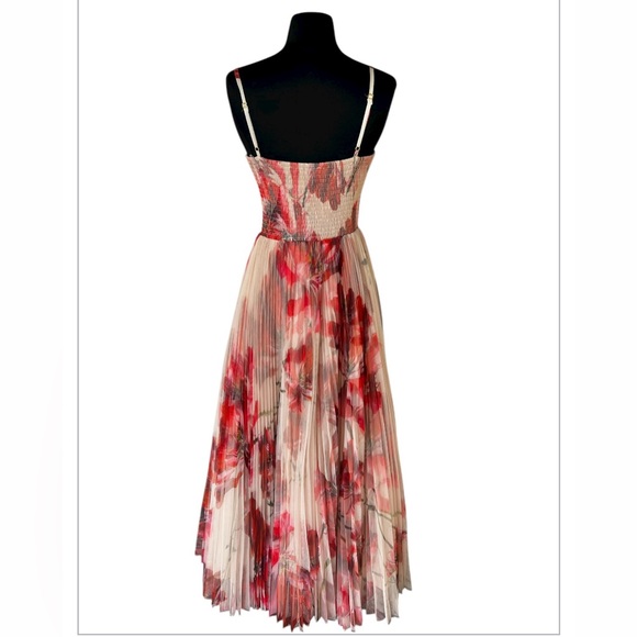 Hutch Anthropologie Brianna Bustier Pleated Tulle Romantic Maxi Dress - Picture 8 of 10